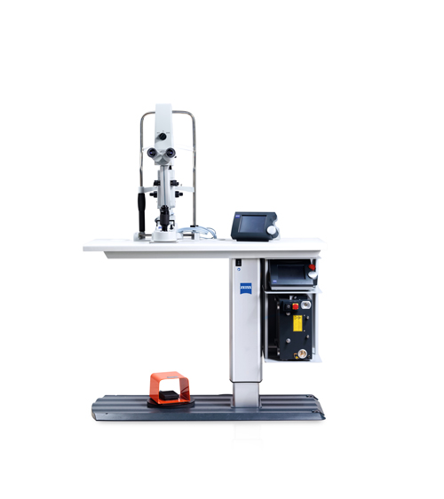Laser-Therapien: Bild zeigt Kombilasergerät auf Gerätetisch